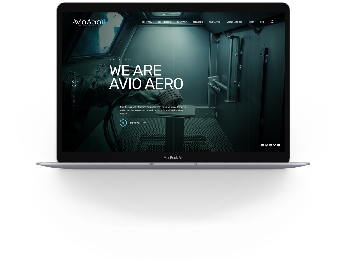 AvioAero Corporate Website